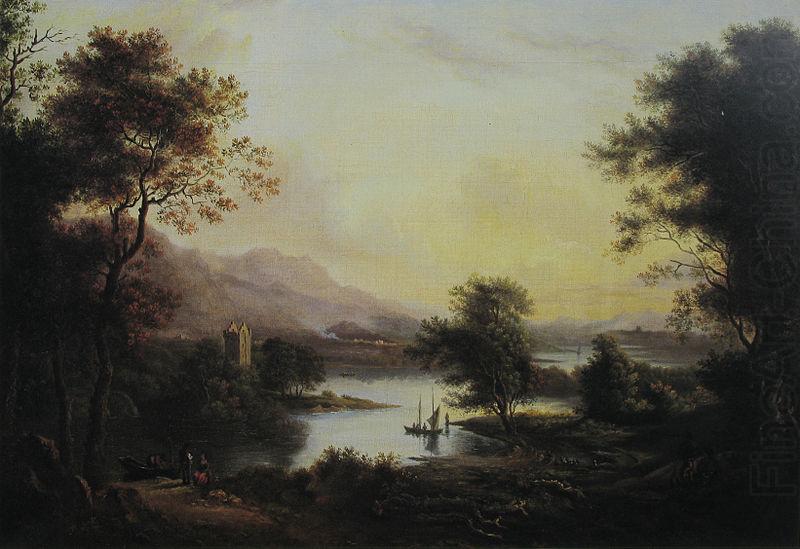 Alexander Nasmyth A Highland Loch Landscape china oil painting image